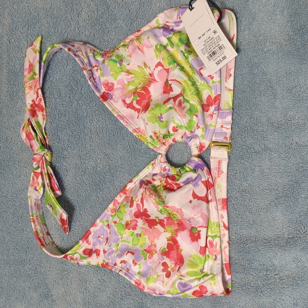 Shade & Shore ladies medium bikini top M swim NWT
